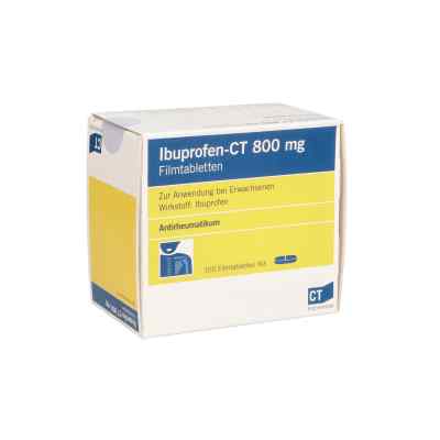 Ibuprofen-CT 800mg 100 stk von AbZ Pharma GmbH PZN 04190931