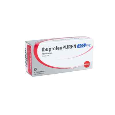 Ibuprofen Puren 400 mg Filmtabletten 20 stk von PUREN Pharma GmbH & Co. KG PZN 13816654