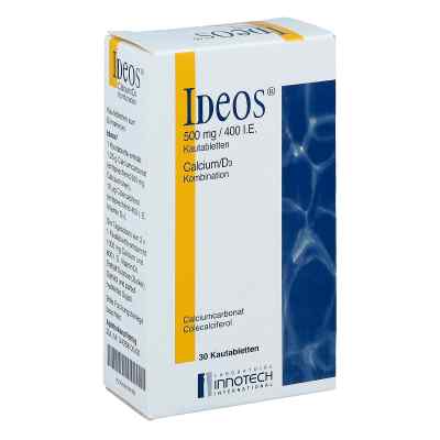 Ideos 500mg/400 internationale Einheiten 30 stk von LABORATOIRE INNOTECH INTERNATIONAL PZN 00578182