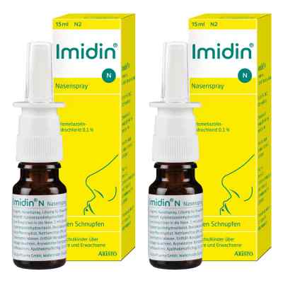 Imidin N Nasenspray 2x15 ml von Aristo Pharma GmbH PZN 08102621