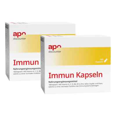 Immun Kapseln 2x180 stk von apo.com Group GmbH PZN 08101860