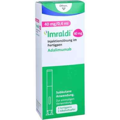 Imraldi 40 Mg/0,4 Ml iniecto -lösung Im Fertigpen 2 stk von Biogen GmbH PZN 18084109