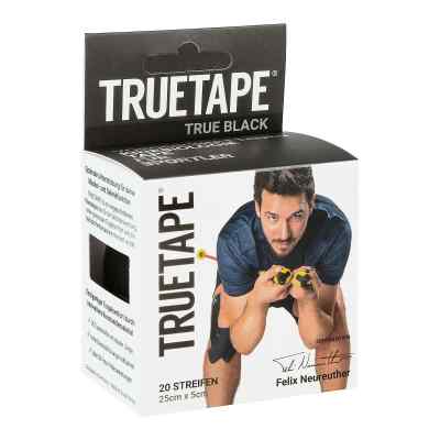 inesiotape TRUETAPE® schwarz 1 stk von True Tape Sports GmbH PZN 14420533