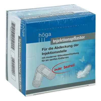 Injektionspflaster Silikofix 2x4 cm Höga 100 stk von HÖGA-PHARM G.Höcherl PZN 13703832