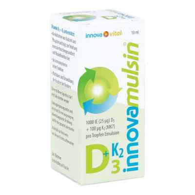 Innova Mulsin Vitamin D3+k2 Emulsion 10 ml von InnovaVital GmbH PZN 14137978