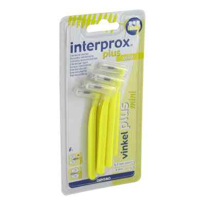 Interprox plus mini gelb Interdentalbürste 6 stk von DENTAID GmbH PZN 05703611