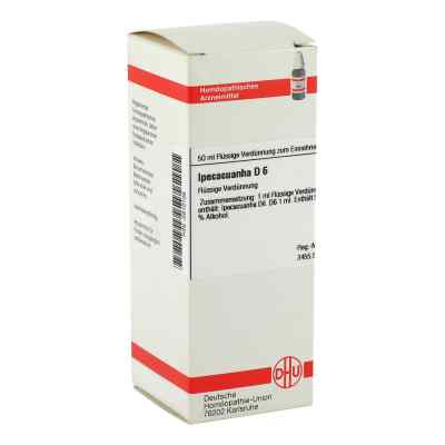 Ipecacuanha D6 Dilution 50 ml von DHU-Arzneimittel GmbH & Co. KG PZN 02810105