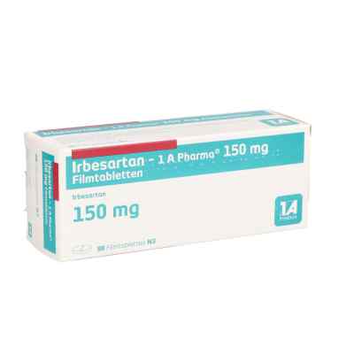 Irbesartan-1A Pharma 150mg 98 stk von 1 A Pharma GmbH PZN 09607229