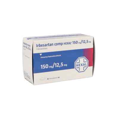 Irbesartan comp HEXAL 150mg/12,5mg 98 stk von Hexal AG PZN 09672066