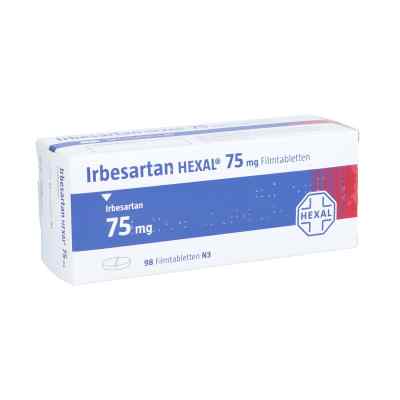 Irbesartan HEXAL 75mg 98 stk von Hexal AG PZN 09671919
