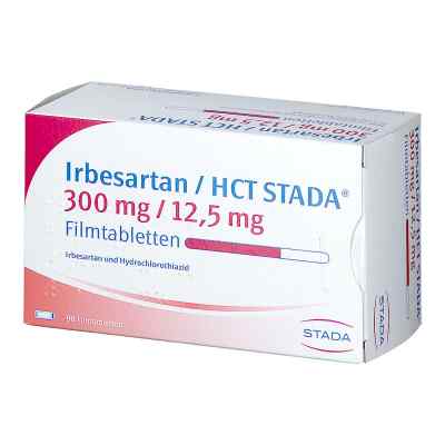 Irbesartan/HCT STADA 300mg/12,5mg 98 stk von STADAPHARM GmbH PZN 09715137