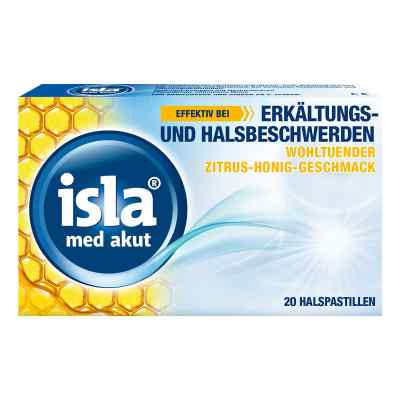 isla med akut Zitrus-Honig bei Halsschmerzen und Erkältung