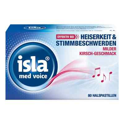 isla med voice Halspastillen bei Heiserkeit & Stimmbeschwerden