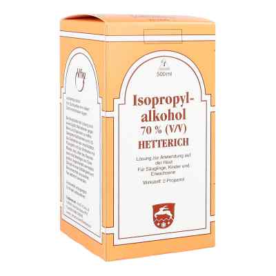 Isopropylalkohol 70% V/v Hetterich 500 ml von Teofarma s.r.l. PZN 04896393