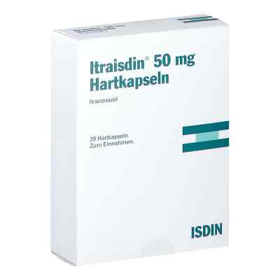 Itraisdin 50 mg Hartkapseln 28 stk von ISDIN GmbH PZN 11532326