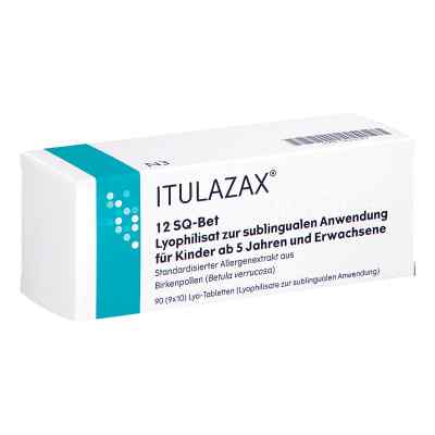 Itulazax 12 Sq-bet Lyophil.z.subl.anw.kind.ab5+erw 90 stk von ALK-Abello Arzneimittel GmbH PZN 19622023