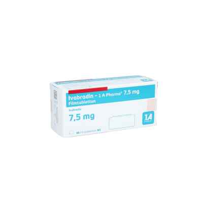 Ivabradin-1a Pharma 7,5 Mg Filmtabletten 98 stk von 1 A Pharma GmbH PZN 13830803