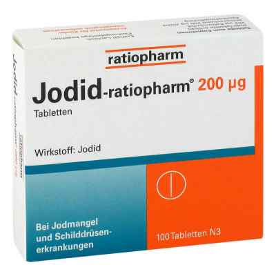 Jodid-ratiopharm 200μg 100 stk von ratiopharm GmbH PZN 04620018