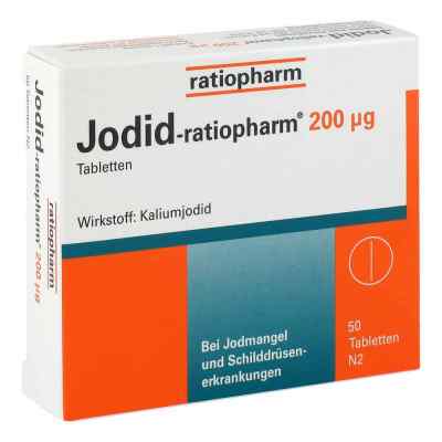 Jodid ratiopharm 200μg 50 stk von ratiopharm GmbH PZN 04620001