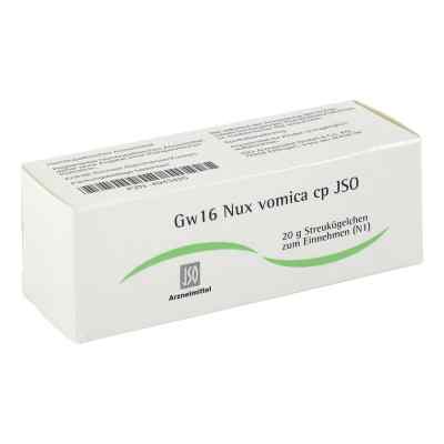 Jso Gw 16 Nux Vomica Cp Globuli 20 g von ISO-Arzneimittel GmbH & Co. KG PZN 04943425