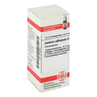 Justicia Adhatoda D2 Globuli 10 g von DHU-Arzneimittel GmbH & Co. KG PZN 08479373