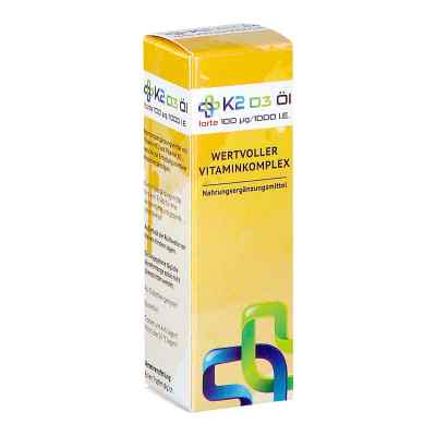 K2 D3 öl forte 100 [my]g/1000 I.e. 20 ml von K2 Medical Care GmbH PZN 15201750