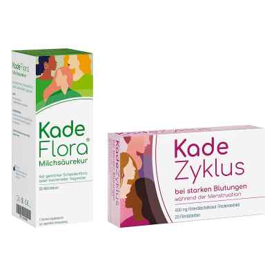 Kadeflora Milchsäurekur + Kadezyklus Blutungen