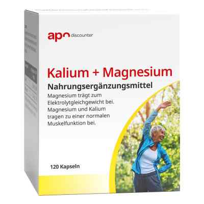 Kalium und Magnesium Aktiv Kapseln von apodiscounter 120 stk von apo.com Group GmbH PZN 17174419