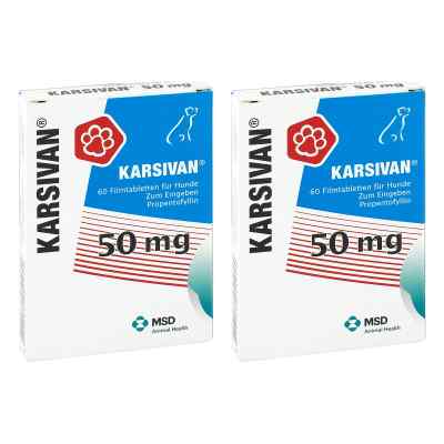 Karsivan 50 veterinär Filmtabletten