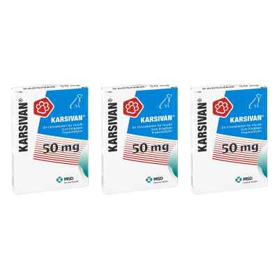 Karsivan 50 veterinär Filmtabletten