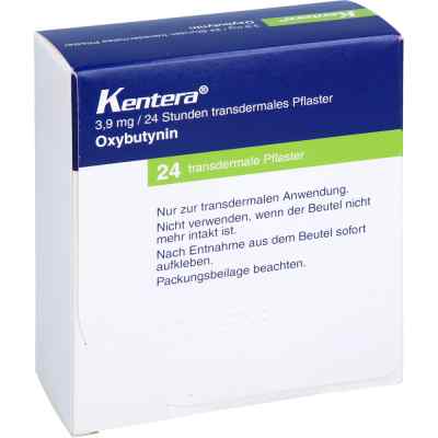 Kentera 3,9 mg/24 Stunden transdermale Pflaster 24 stk von axicorp Pharma GmbH PZN 16757544