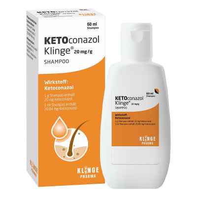 Ketoconazol Klinge 20 mg/g Shampoo