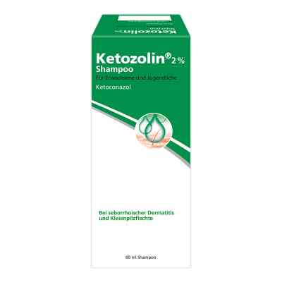 Ketozolin 2% Shampoo 60 ml von DERMAPHARM AG PZN 02837742
