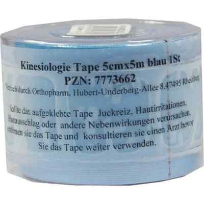 Kinesiologie Tape 5 cmx5 m blau