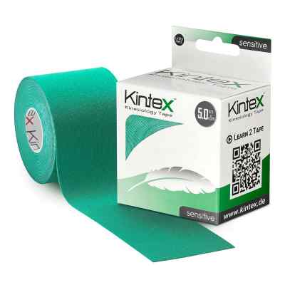 Kintex Kinesiologie Tape sensitive 5 cm x 5 m grün 1 stk von Uebe Medical GmbH PZN 16779439