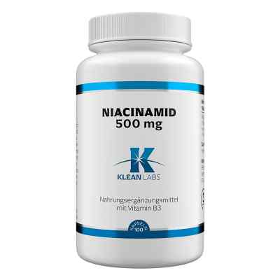 Klean Labs Niacinamid (B3) 500 mg Kapseln