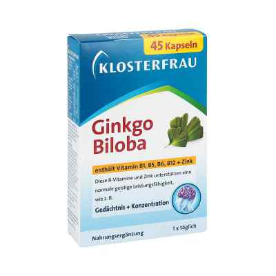 Klosterfrau Ginkgo Kapseln 45 stk von MCM KLOSTERFRAU Vertr. GmbH PZN 09396577