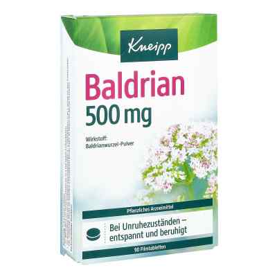 Kneipp Baldrian 500 mg Filmtabletten 90 stk von Kneipp GmbH PZN 18448190