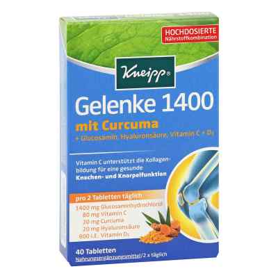 Kneipp Gelenke 1400 Tabletten 40 stk von Kneipp GmbH PZN 14276496