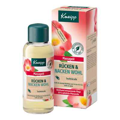 Kneipp Massageöl Rücken & Nacken Wohl 100 ml von Kneipp GmbH PZN 18060221