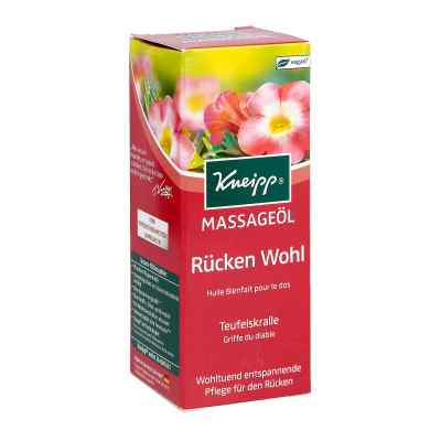 Kneipp Massageöl Rücken Wohl 100 ml von Kneipp GmbH PZN 09775760