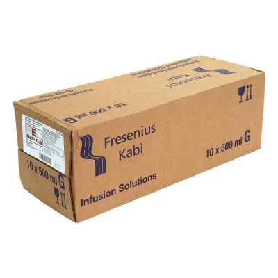 Kochsalzlösung 0,9% Glasflasche fresenius 10X500 ml von Fresenius Kabi Deutschland GmbH PZN 00809061