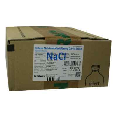 Kochsalzlösung 0,9% Injektionslösung 20X50 ml von B. Braun Melsungen AG PZN 01957154