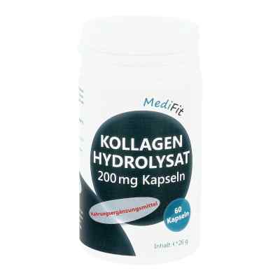 Kollagen Hydrolysat 200 mg Kapseln Medifit 60 stk von ApoFit Arzneimittelvertrieb GmbH PZN 11668451
