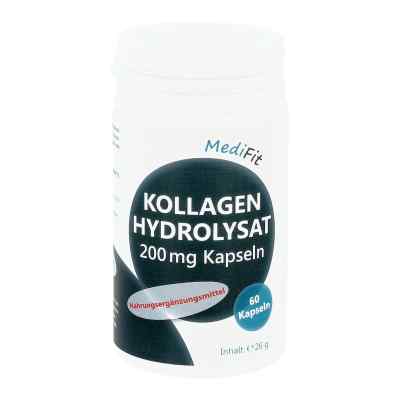Kollagen Hydrolysat 200 mg Kapseln Medifit 60 stk von ApoFit Medizin- und Naturprodukte GmbH PZN 11668451
