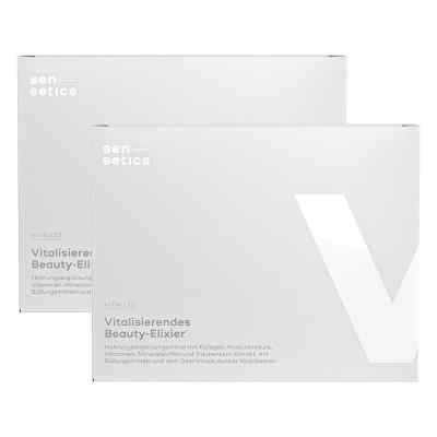 Kollagen Trinkampullen: Sensetics Beauty Elixier 28 x 25 ml von Apologistics GmbH PZN 08101470