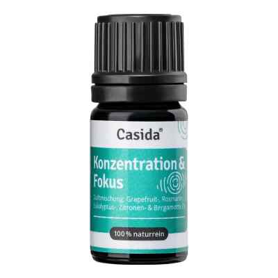 Konzentration & Fokus Duftmischung äth.öl 5 ml von Casida GmbH PZN 17377200