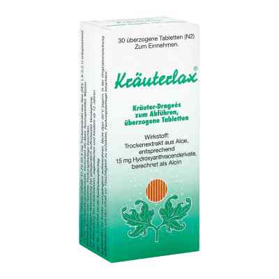 Kräuterlax Kräuter-Dragees zum Abführen 30 stk von Dr. Theiss Naturwaren GmbH PZN 02115523