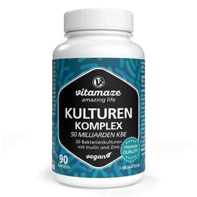 Kulturen Komplex 20 Darmbakterien 50 Mrd KBE Vegane Kapseln