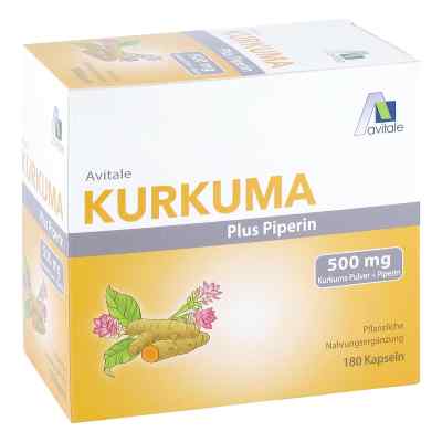 Kurkuma 500 mg+Piperin Kapseln